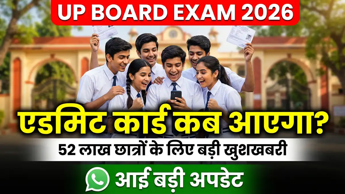 UP Board 10th Admit Card 2026