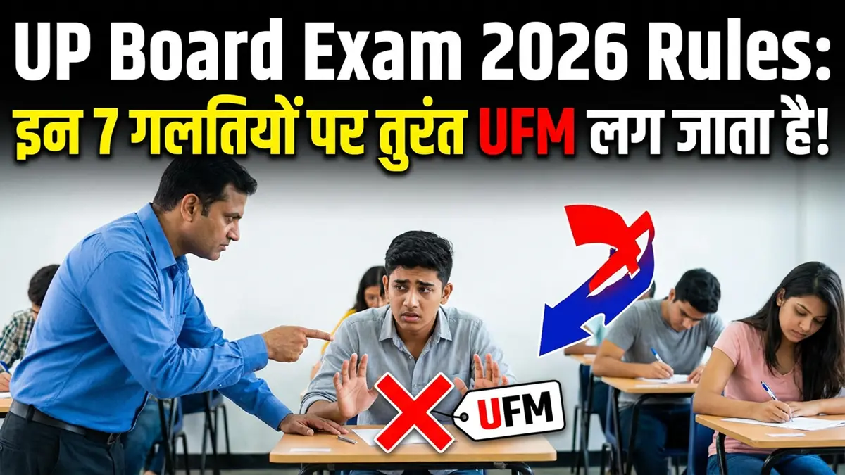 UP Board Exam 2026 Rules